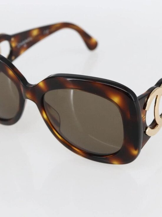 GUCCI Sunglasses plastic Brown Auth ka2268 main image 5